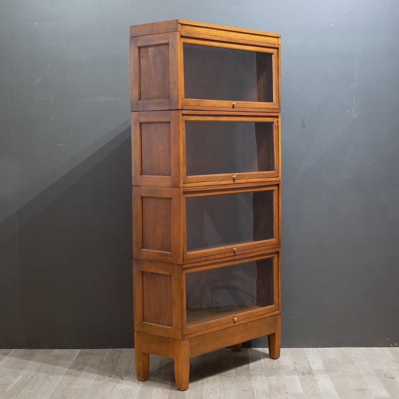Early 20th c. Globe-Wernicke 4 Stack Lawyer's Bookcase c.1940