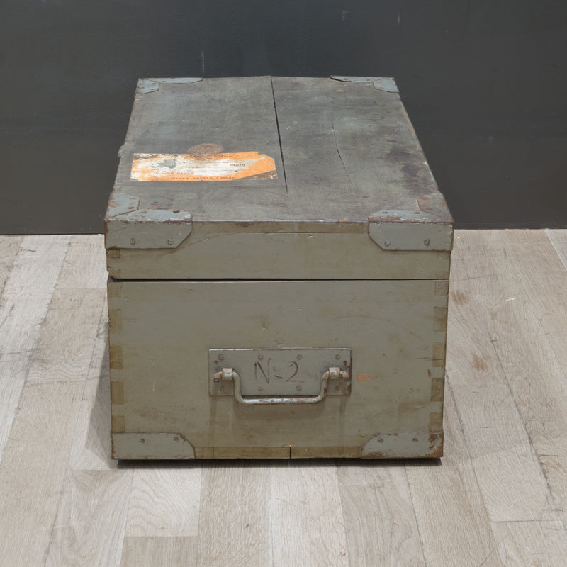 WWll Era Military Chest c.1940 | S16 Home