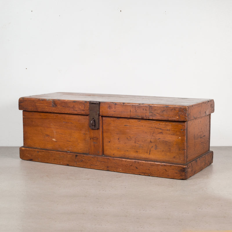 Handmade Rustic Wooden Box c.1950