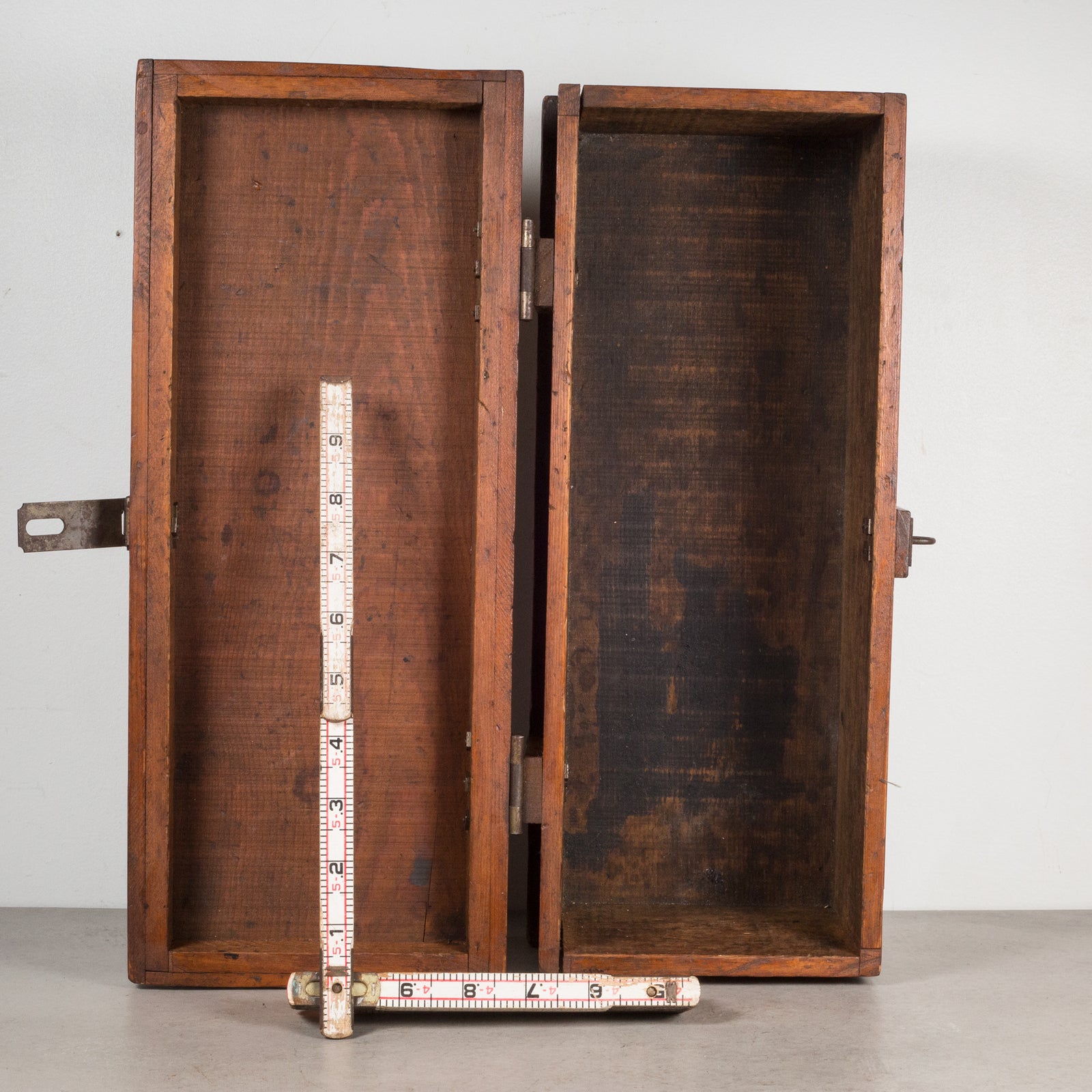 コレクション Vintage antique 1950' wood Box Handmade Rustic Wooden Box c.1950 | S16 Home