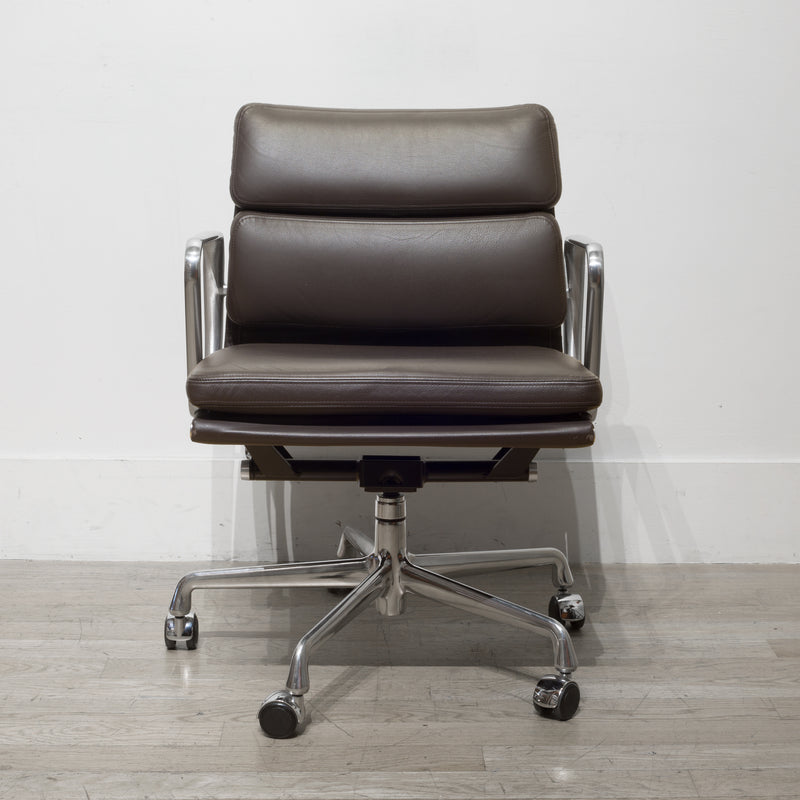 Herman Miller Soft Pad Leather Office Management Chairs | S16