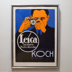 "Leica Das kleine Photo-Wunder Koch, by Hubert Sagat" Limited Edition Silkscreen