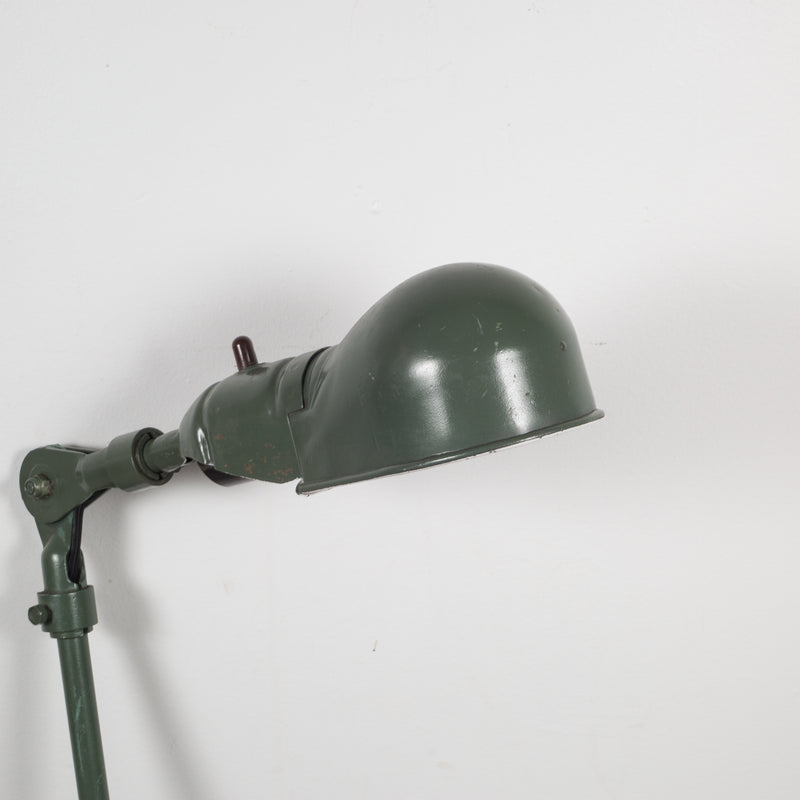 Industrial Factory Fostoria Articulating Task Lamps c.1930