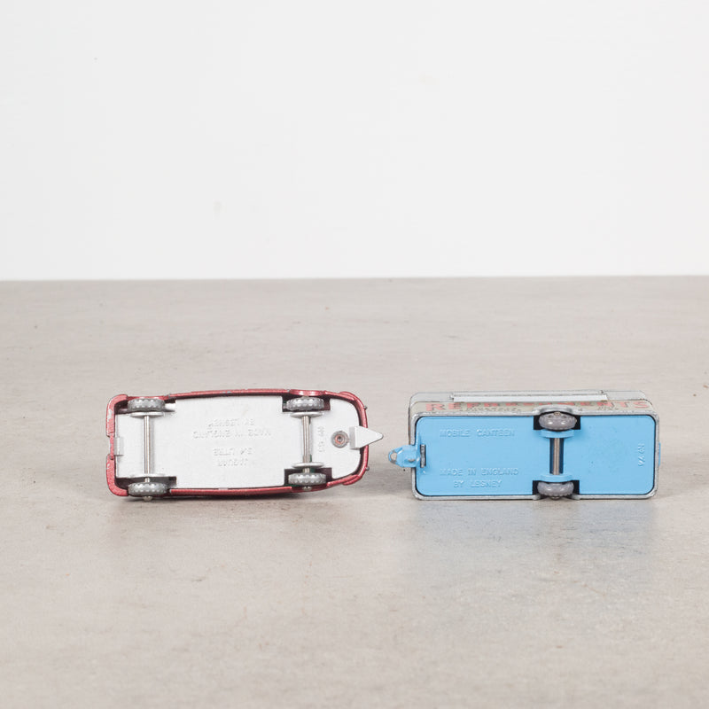 Die Cast Jaguar and Canteen c.1950 Made in England