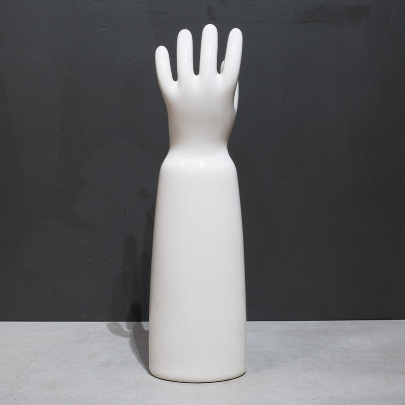 Extra Large Vintage Glazed Porcelain Rubber Glove Molds c.1980-Price per piece