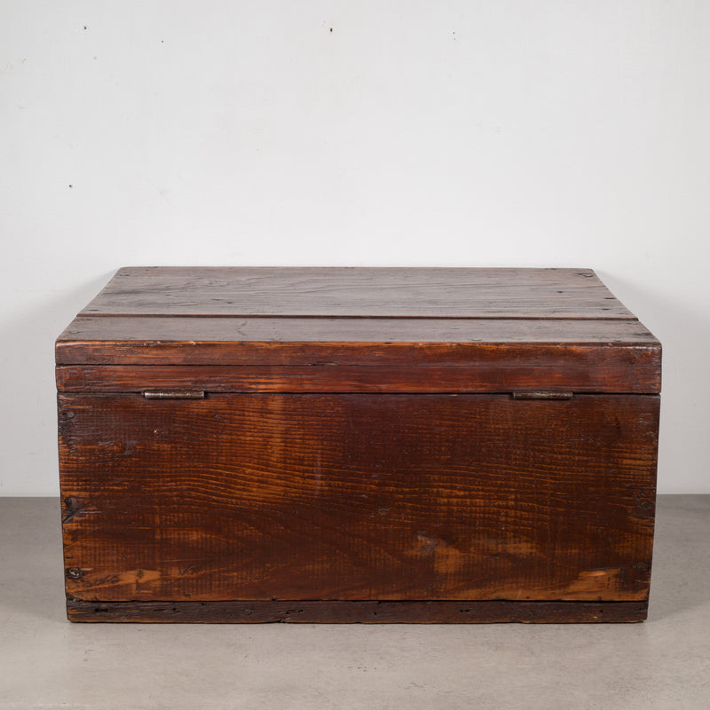 SOLD! Vintage Wooden Tool Box Plus Miscellaneous Hand Tools