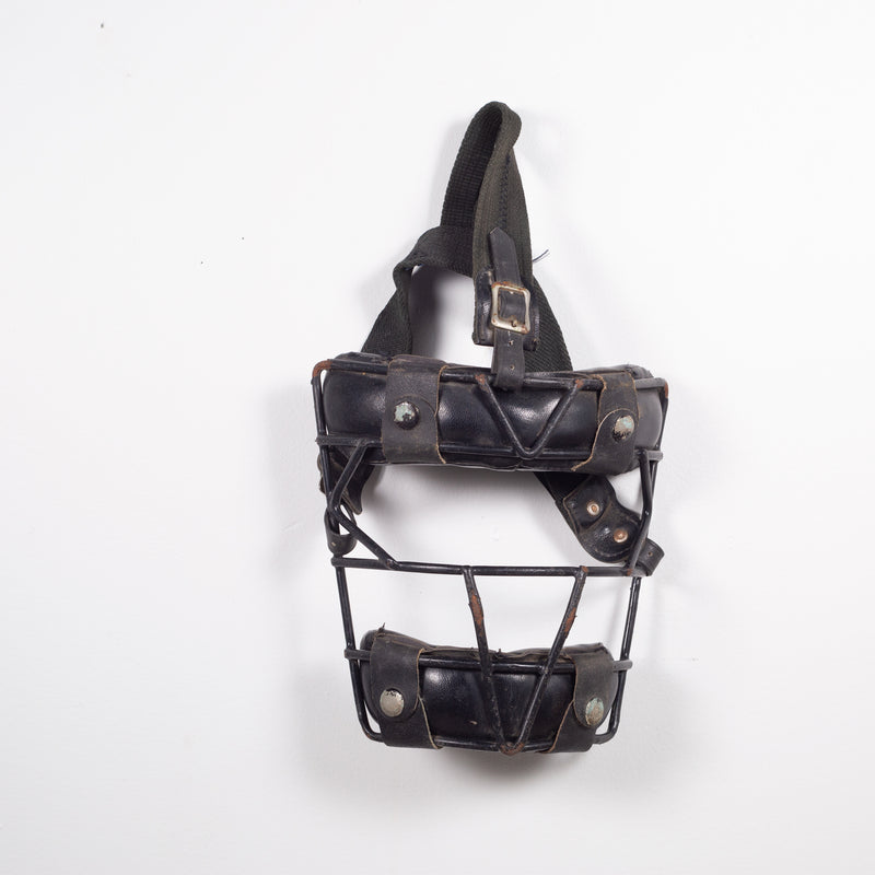 MacGregor Leather and Metal Catcher's Mask c.1940