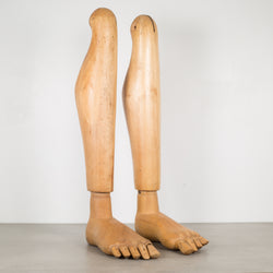 Articulating Mannequin Feet and Legs c.1940