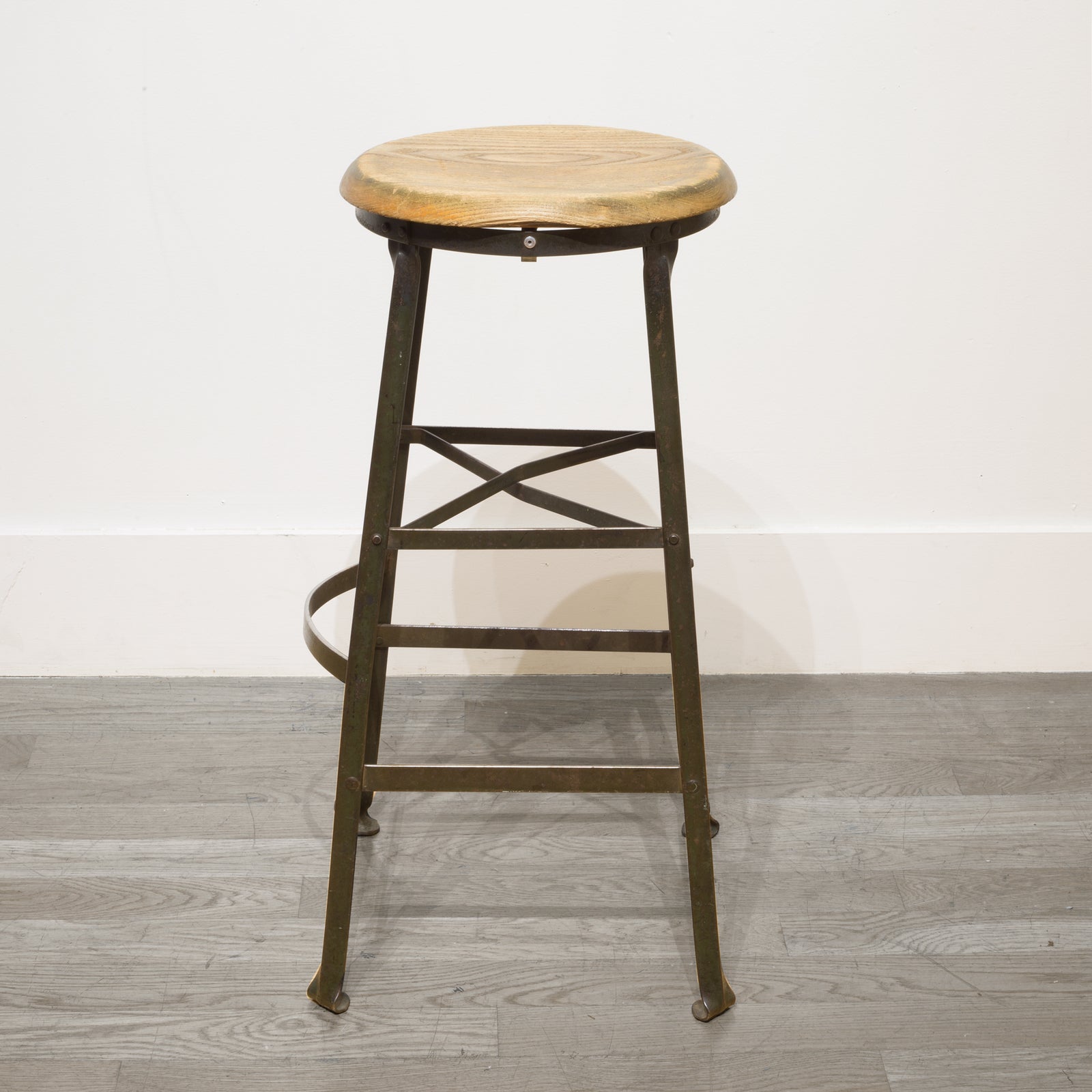 Depression Era Machine Shop Stool c.1930 | S16 Home