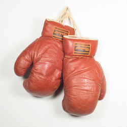 Vintage Leather Boxing Gloves c.1950