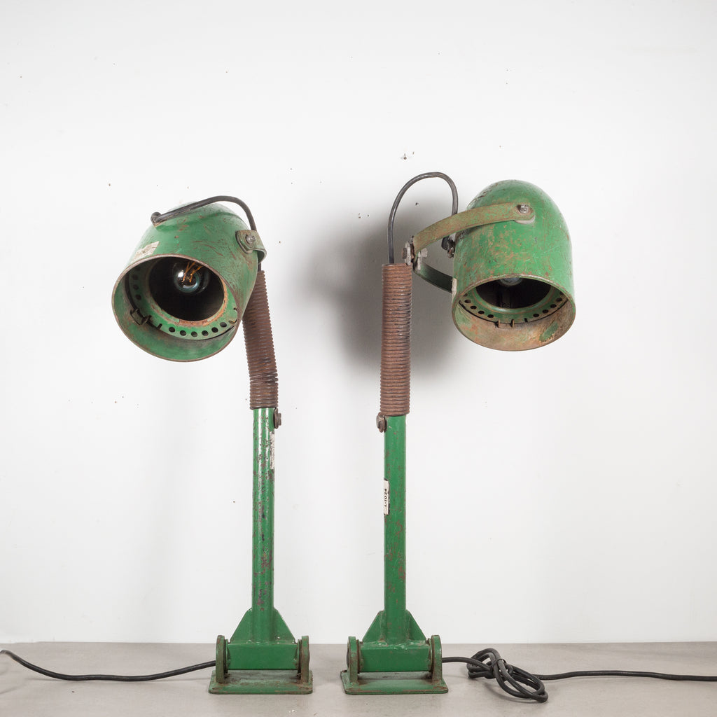 希少！1930's AGM Model 110 Lamp Depression Era Mountable Swivel Factory Lights c.1930 | S16 Home