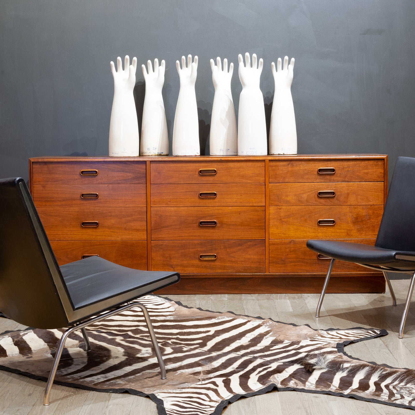 わ　マレット12本セット Mid-century Jack Cartwright for Founders Twelve Drawer Dresser c