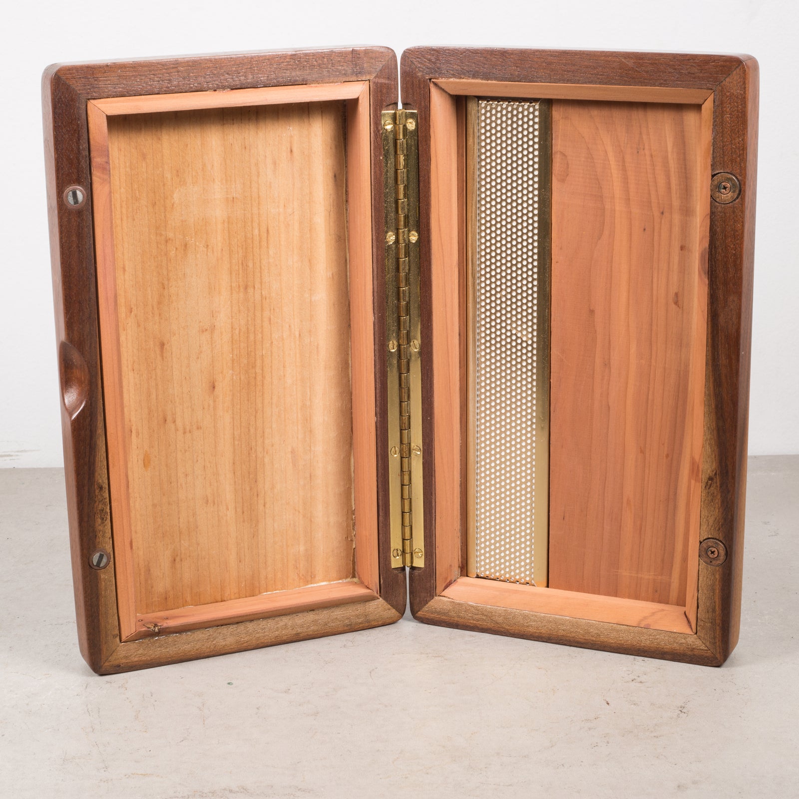Mid-century Walnut and Cedar Humidor c.1960 | S16 Home