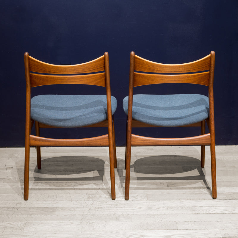 Mid-century Eric Buch Rosewood and Teak Dining Chairs c.1960