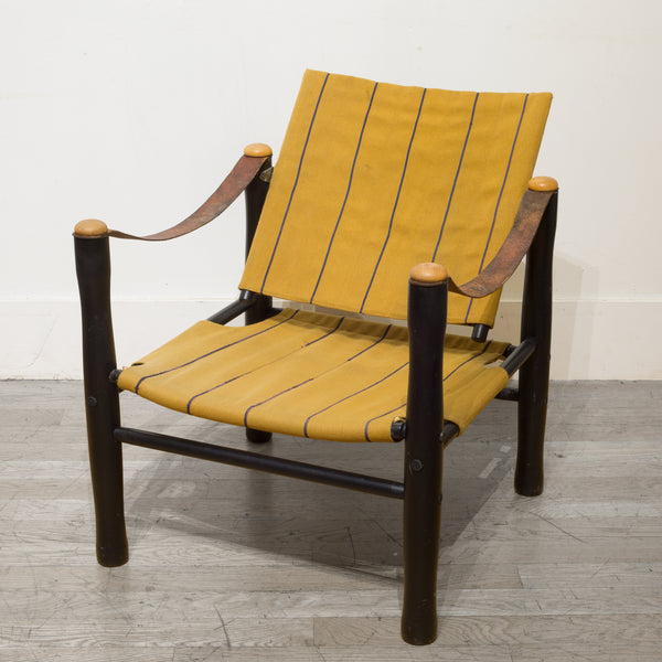 Mid-century Elias Svedberg for Nordiska Kompaniet Trivia Safari Chair c.1950s