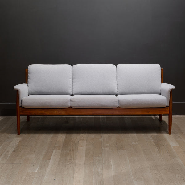 Mid-century Solid Teak Grete Jalk for France and Son Sofa c.1960