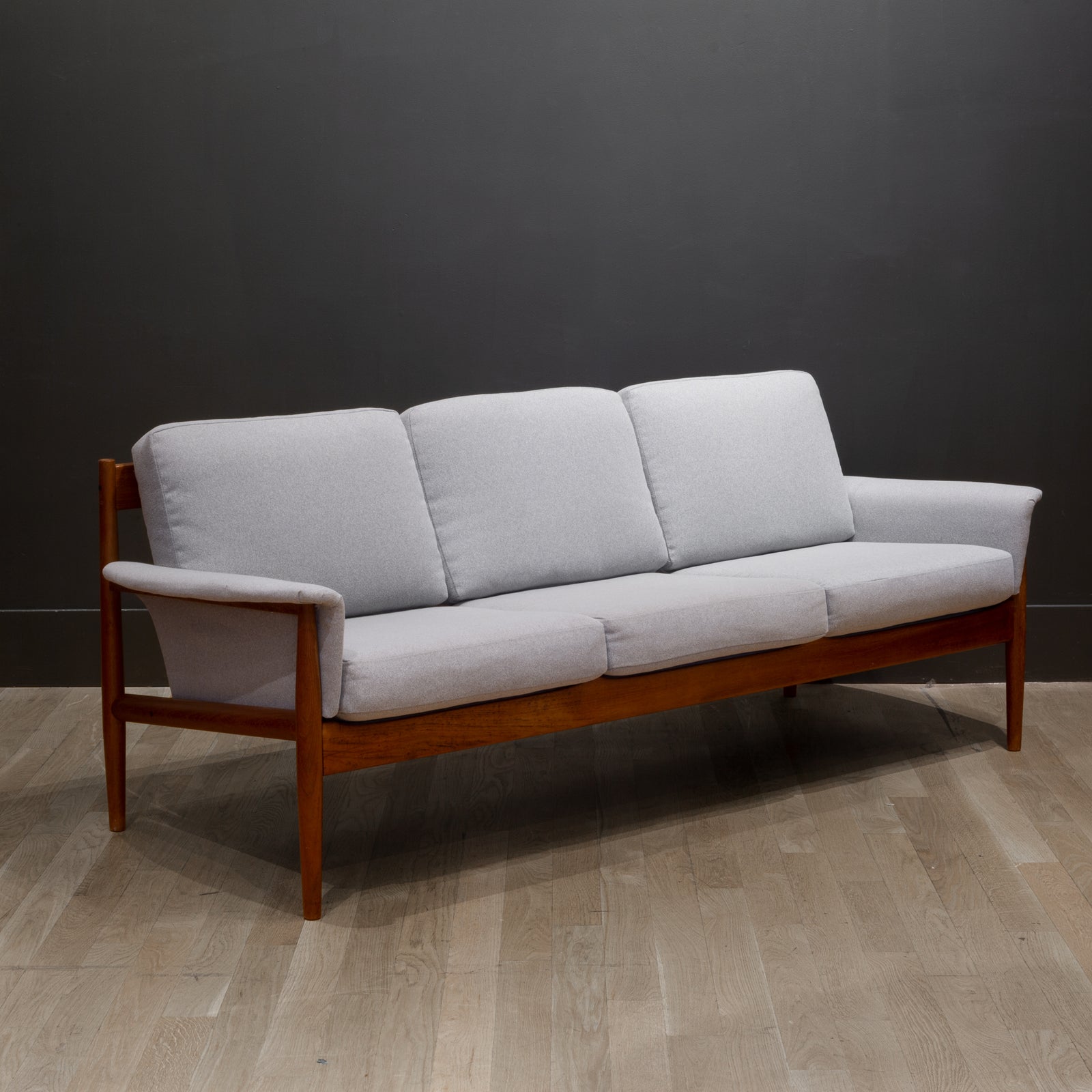 グレーテ・ヤルク Grete Jalk France & Son 2Pソファ Mid-century Solid Teak Grete Jalk for France and Son Sofa c.1960