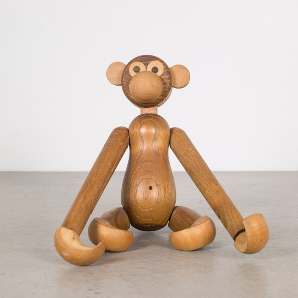 Mid-century Teak & Oak Monkey c.1960