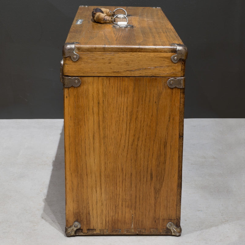 Walnut Machinist's Tool Box c.1940