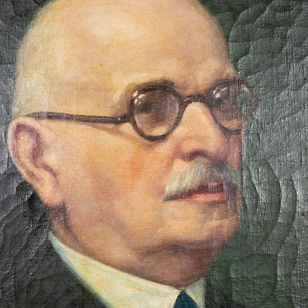 George Beline Oil on Canvas Portrait c.1930