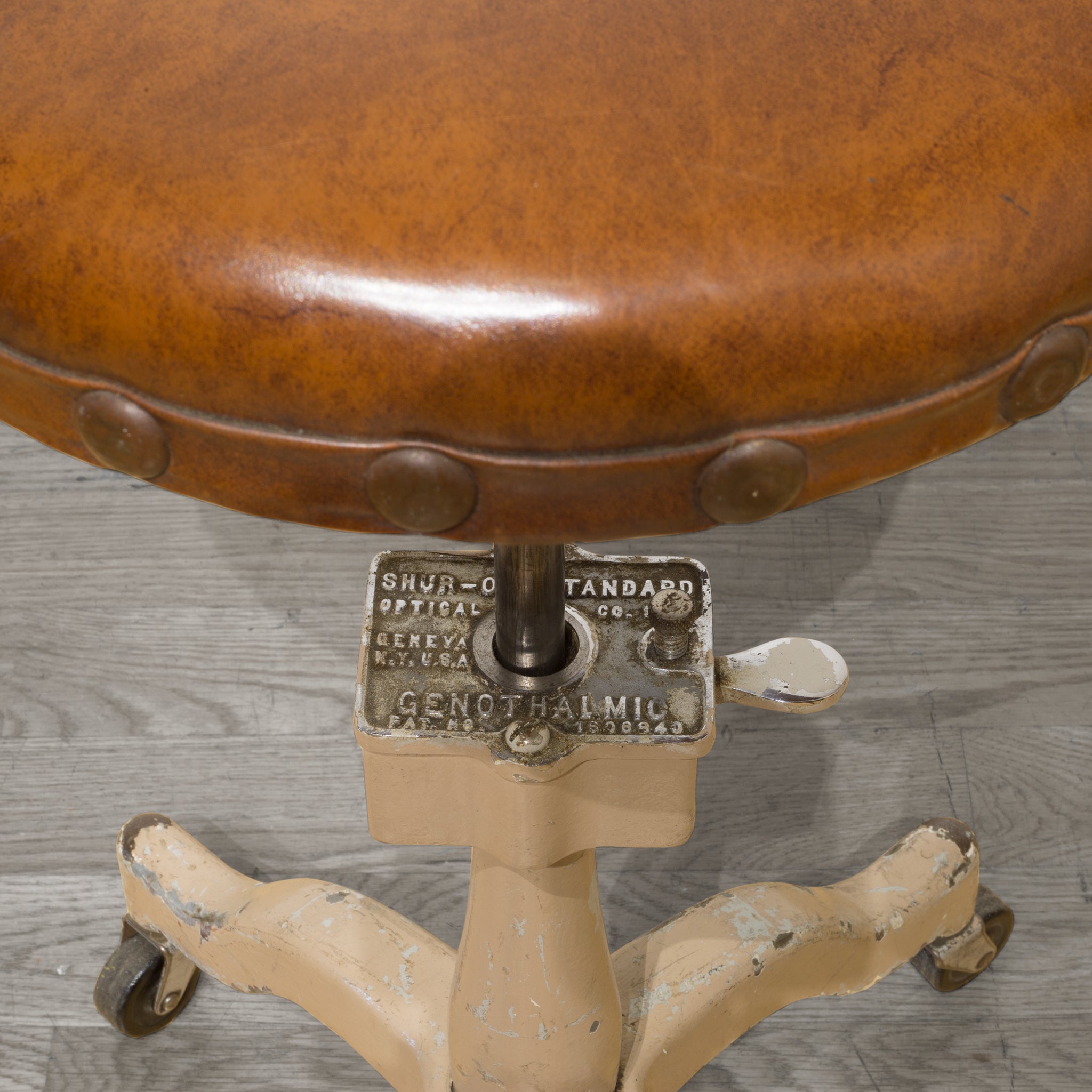 Adjustable Hydraulic Optometrist Stool c.1930 | S16 Home