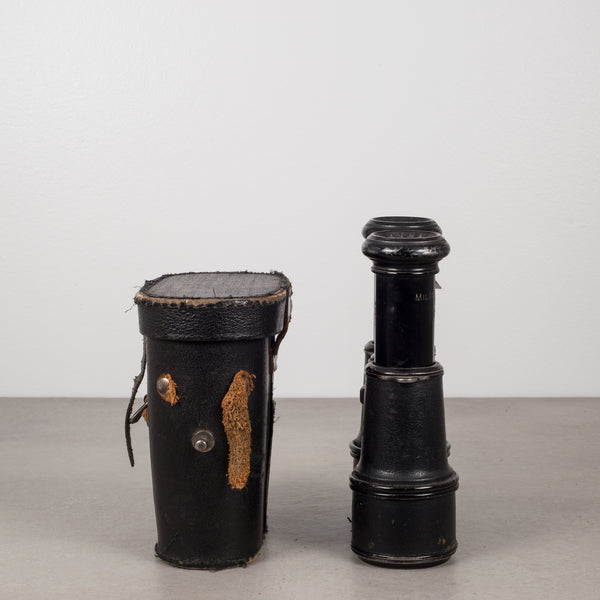 French Military Galilean Binoculars by Gieure c.1880