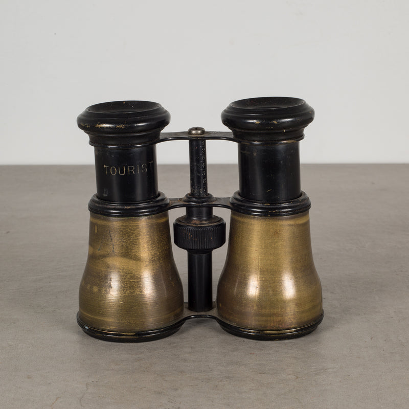Brass Tourist Galilean Binoculars by SA c.1880