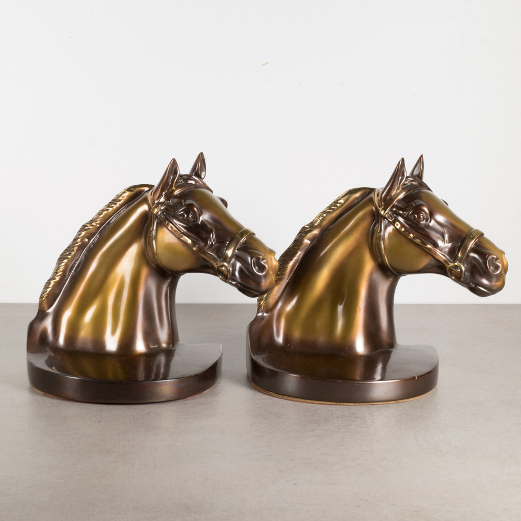 Brass factory Carousel Pony, Brass Bookend