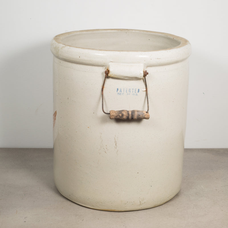 Ceramic 8 Gallon Crock by Red Wing Union Stoneware Company c.1915
