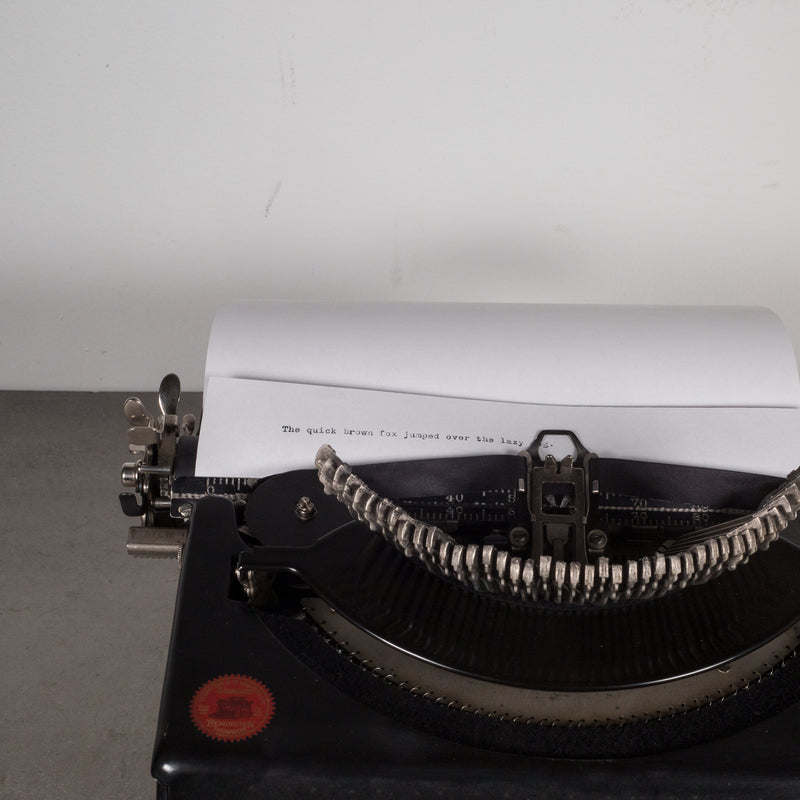 Antique Remington Portable No. 1 Typewriter c.1920