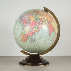 Antique Replogle 10" Standard Globe c.1949