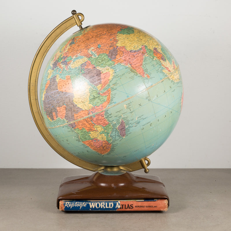 Replogle Standard Globe with Atlas c.1961-1964 | S16 Home