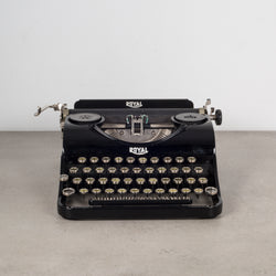 Antique Depression Era Royal Junior Typewriter c. 1935