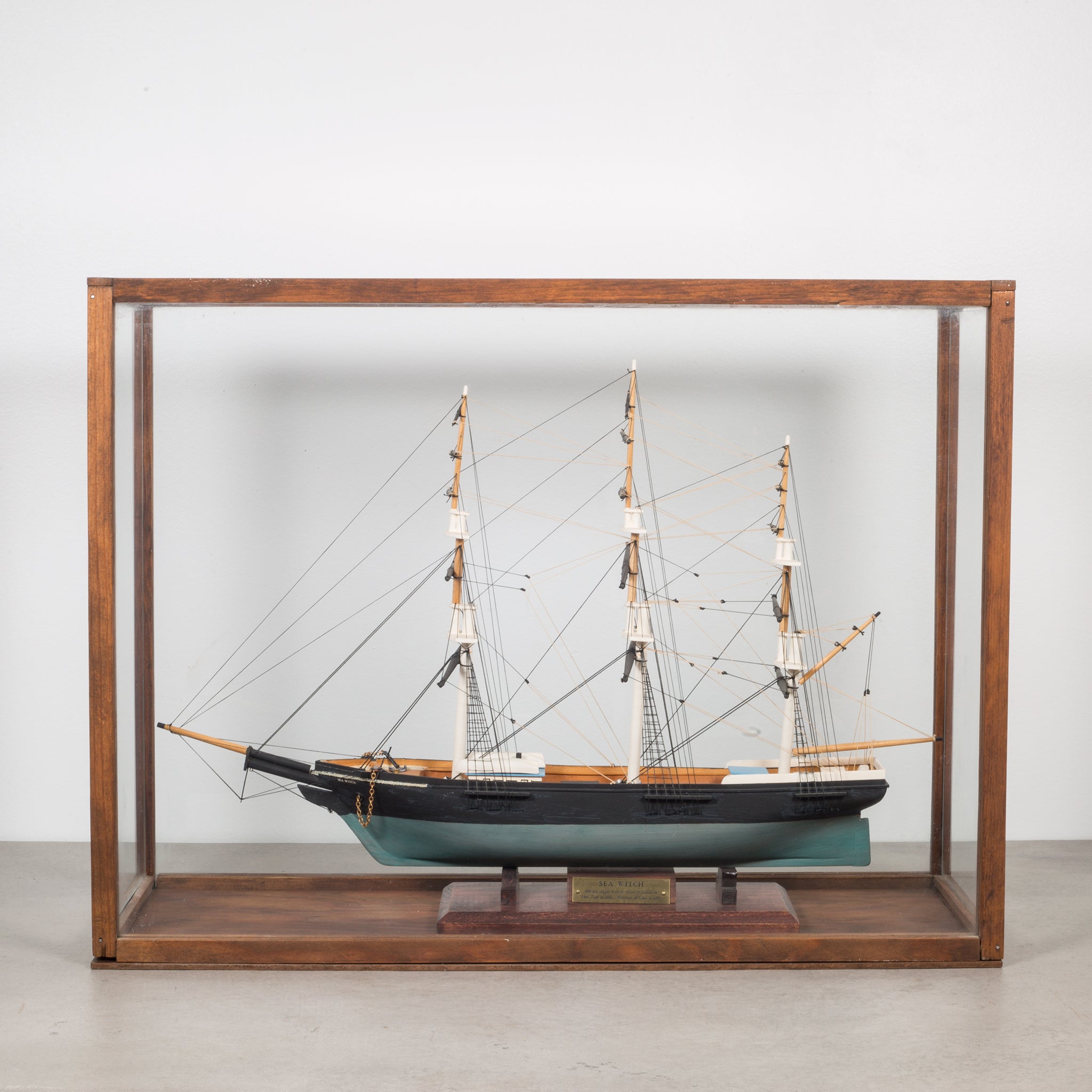 Vintage Handmade Model Ship c.1940-1960 | S16 Home