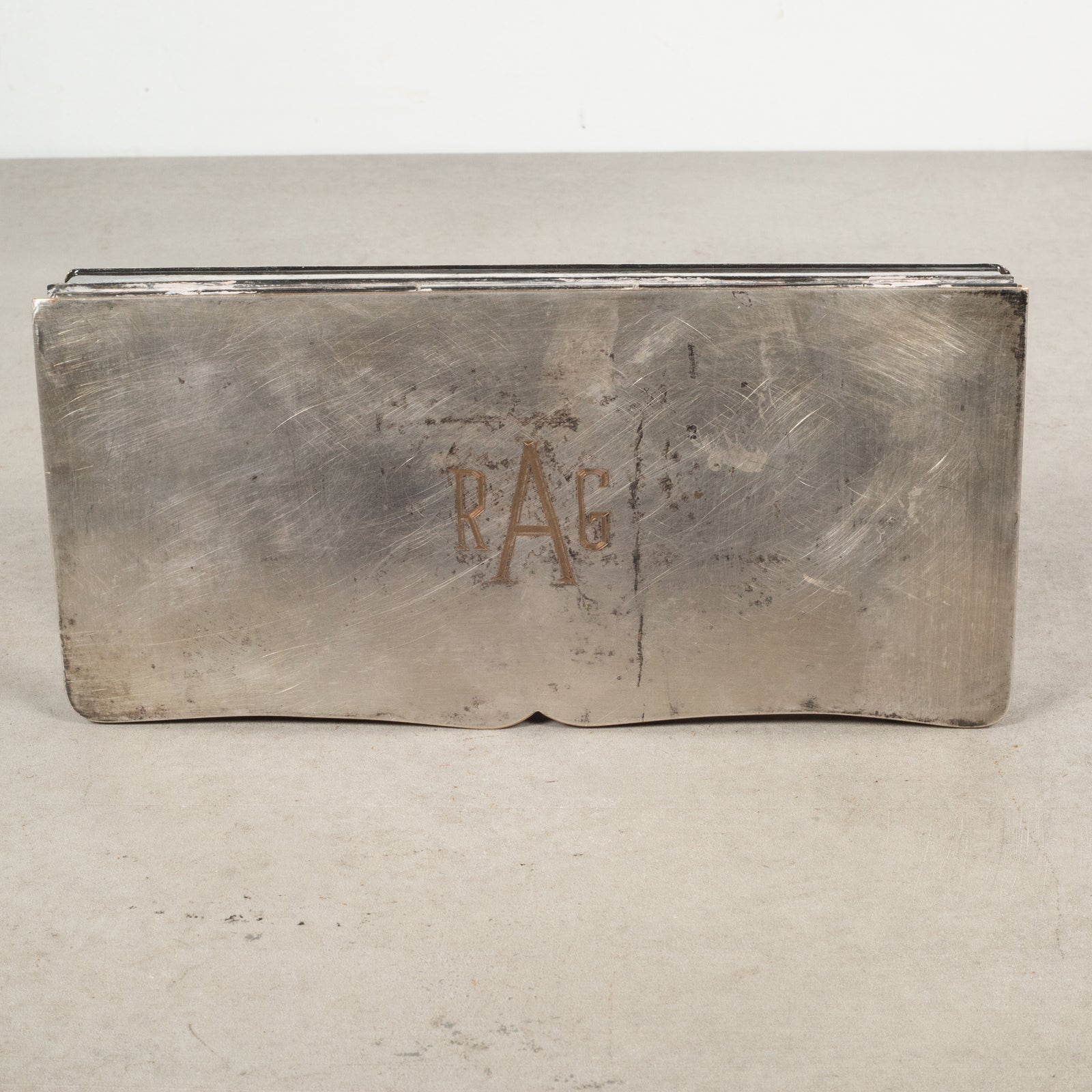 Monogrammed Silver Box 