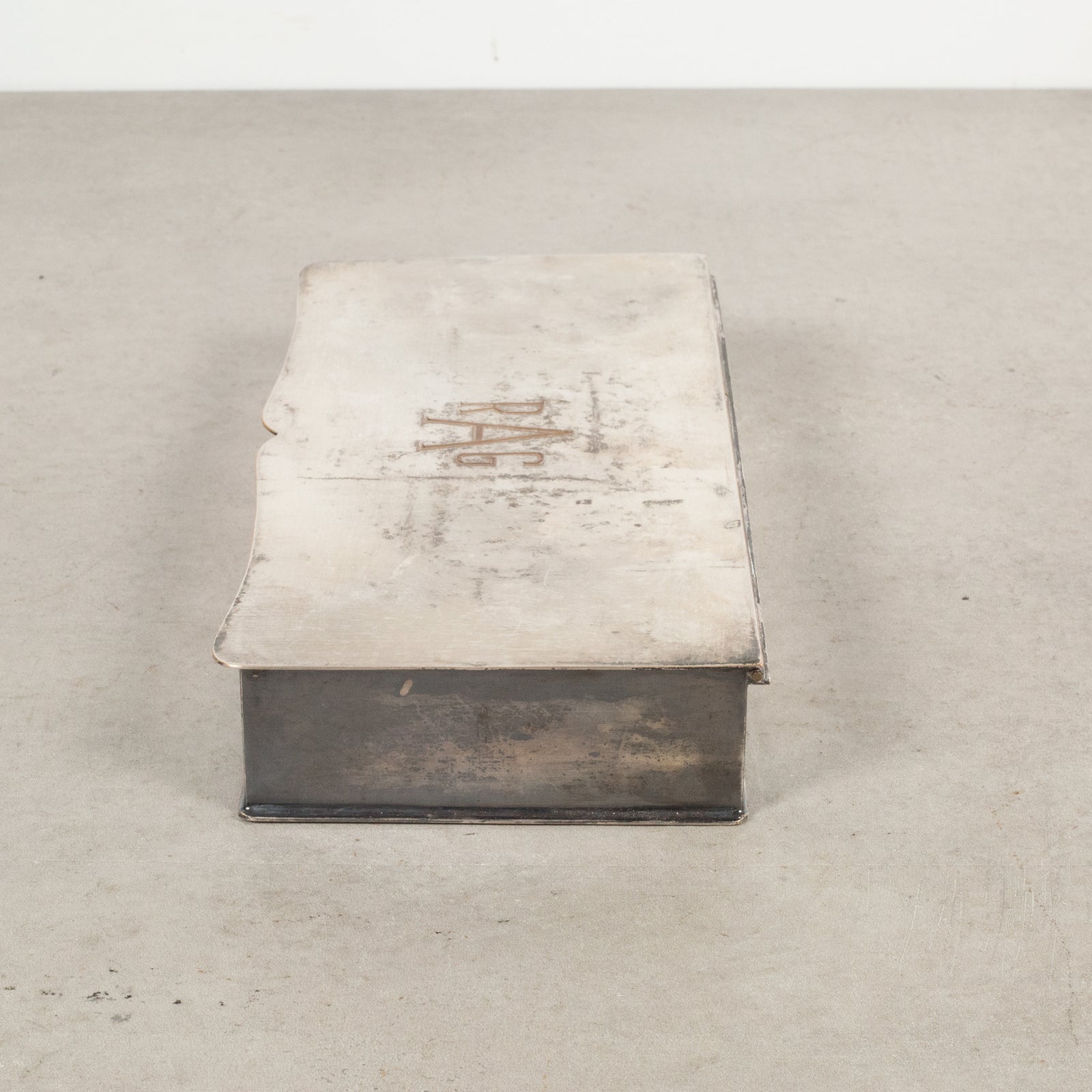 Monogrammed Silver Box 