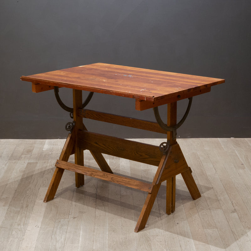 Antique Drafting Table/Dining Table/Desk c.1930