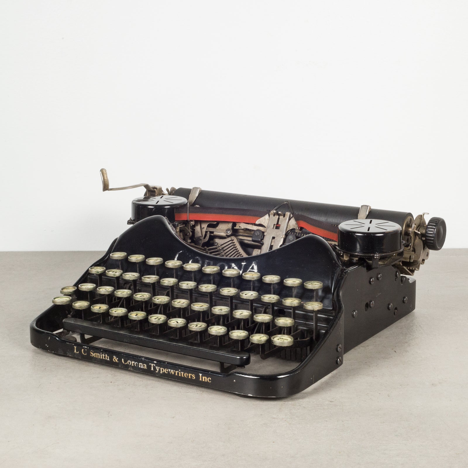 Antique Art Deco Corona 4 Portable Typewriter c.1925 | S16 Home