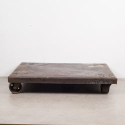 Early 20th c. Industrial Steel Dolly/Plant Stand c.1940