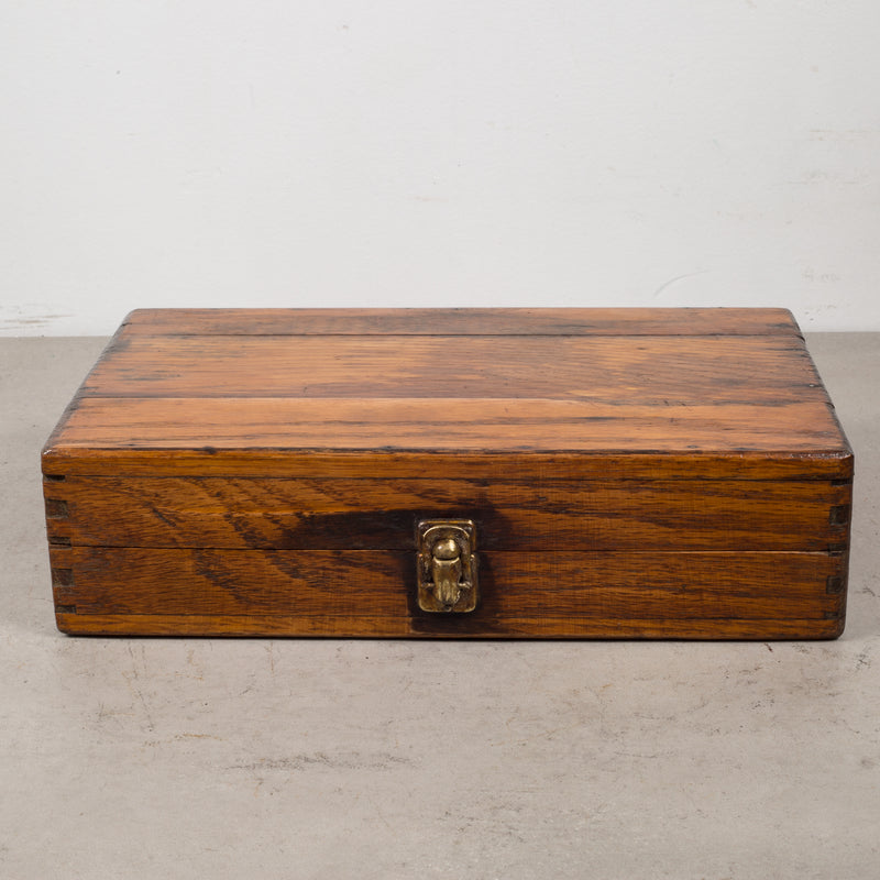 Pre 1920s Tiger Oak Box