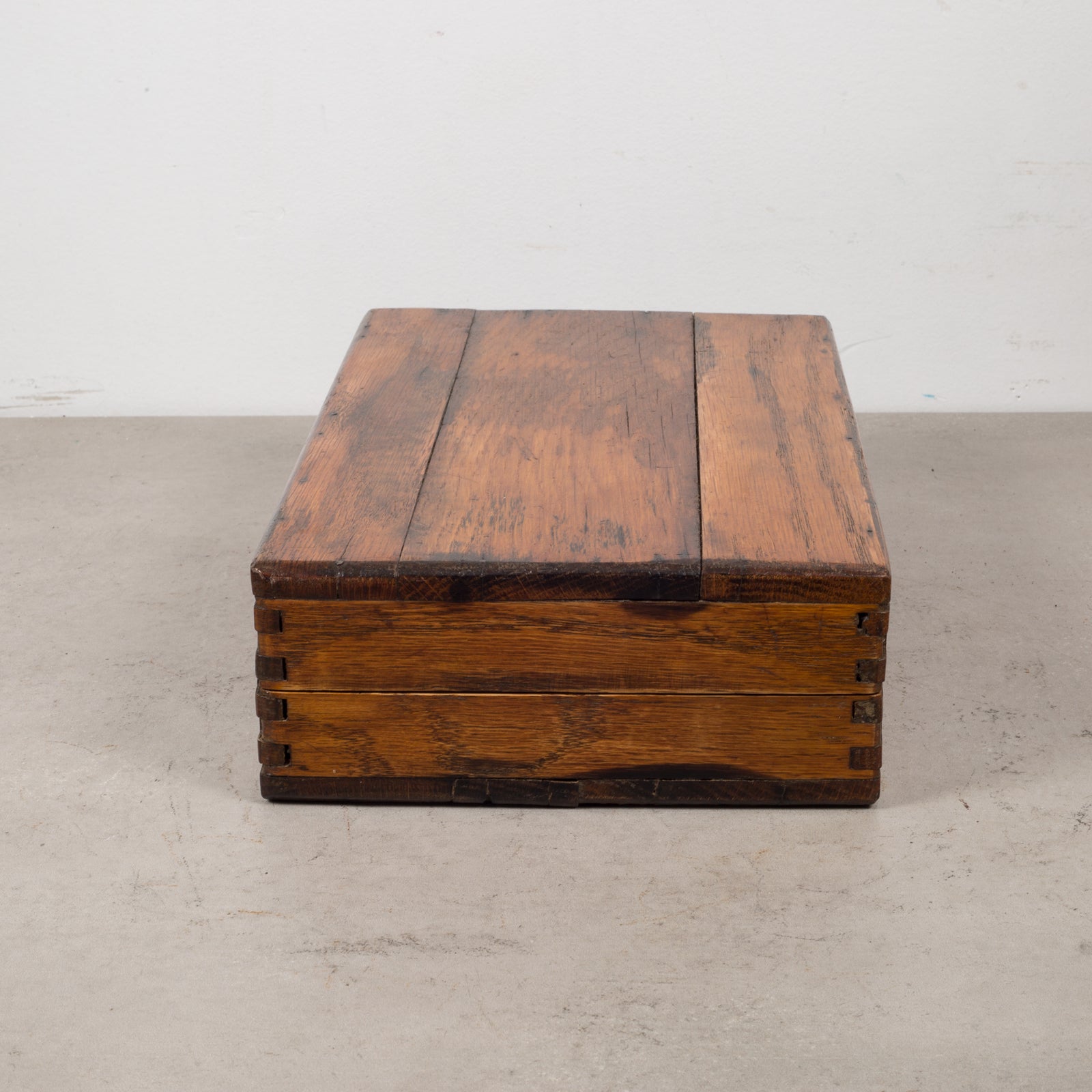 Pre 1920s Tiger Oak Box | S16 Home