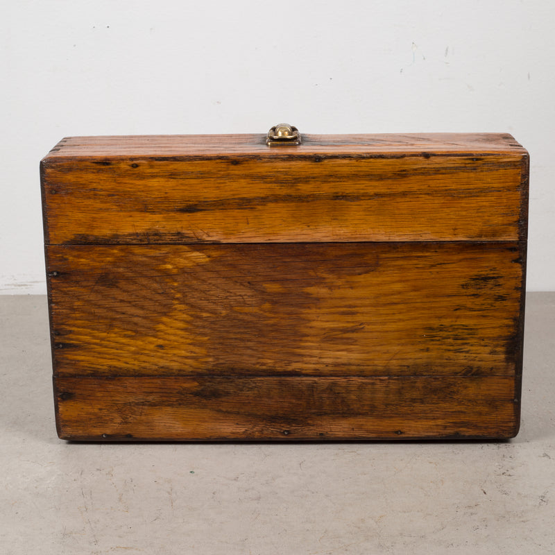 Pre 1920s Tiger Oak Box