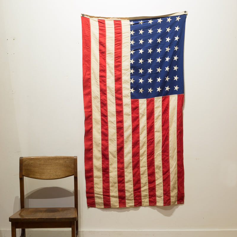 American Flag with 48 Stars c.1940