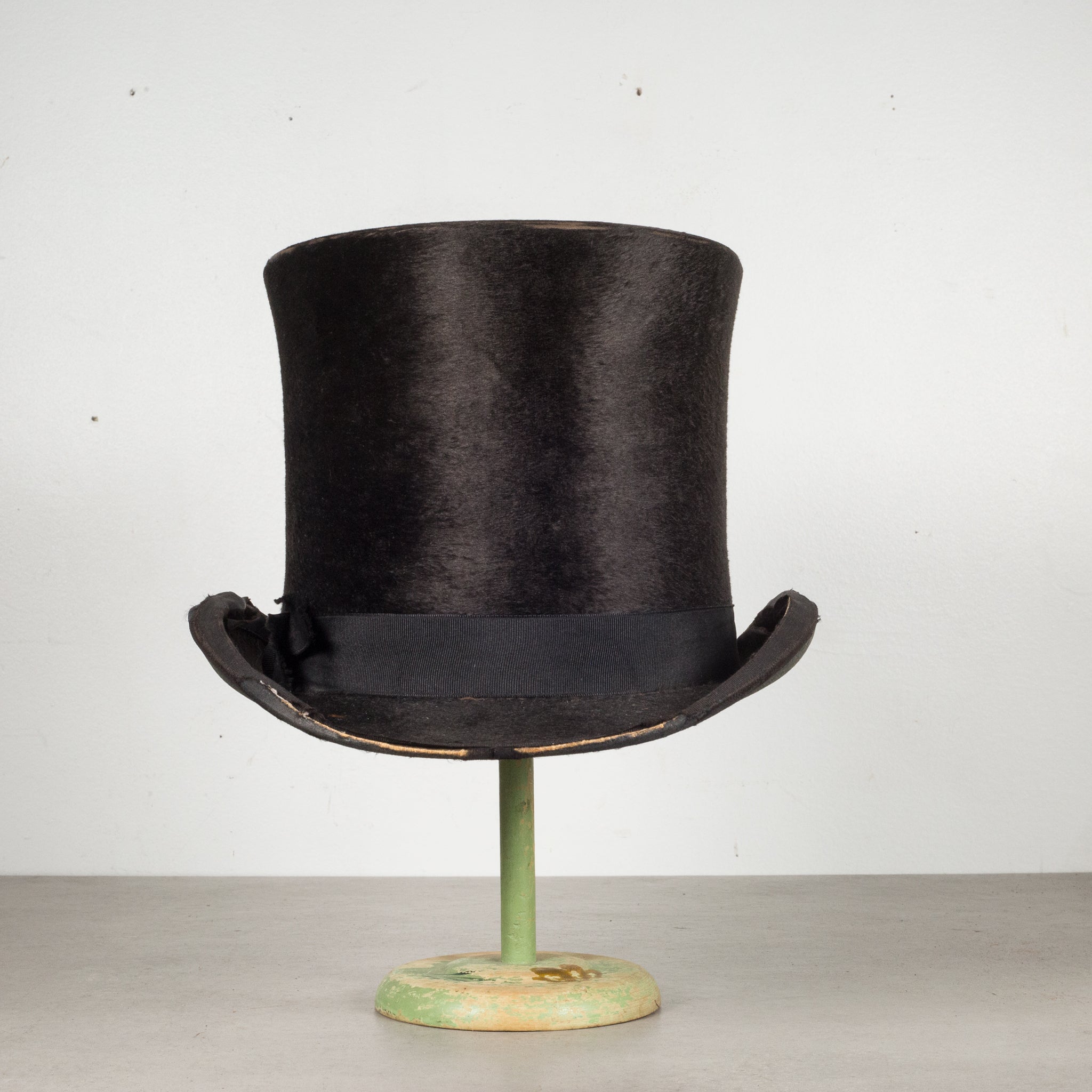 Late 19th Early 20th c. Beaver Top Hat c.1800 1910 S16 Home