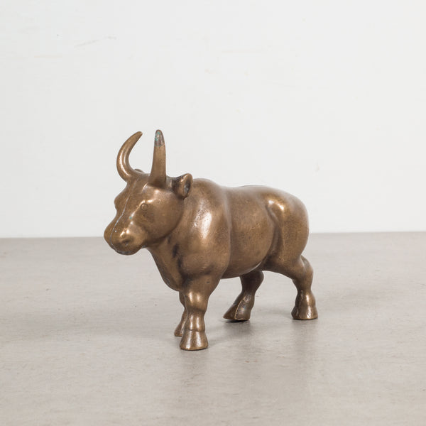 Vintage Brass Bull c.1970