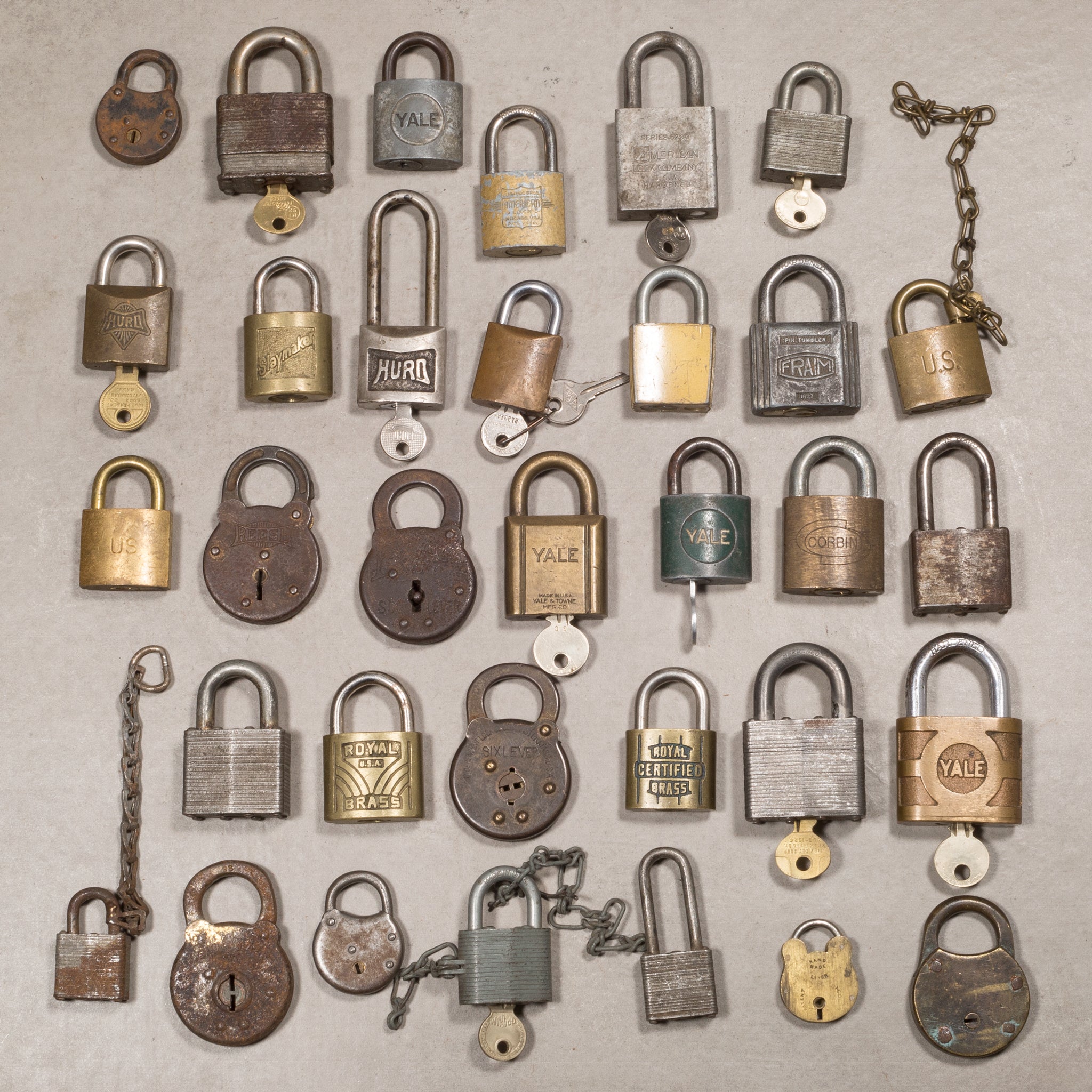 Vintage Padlocks