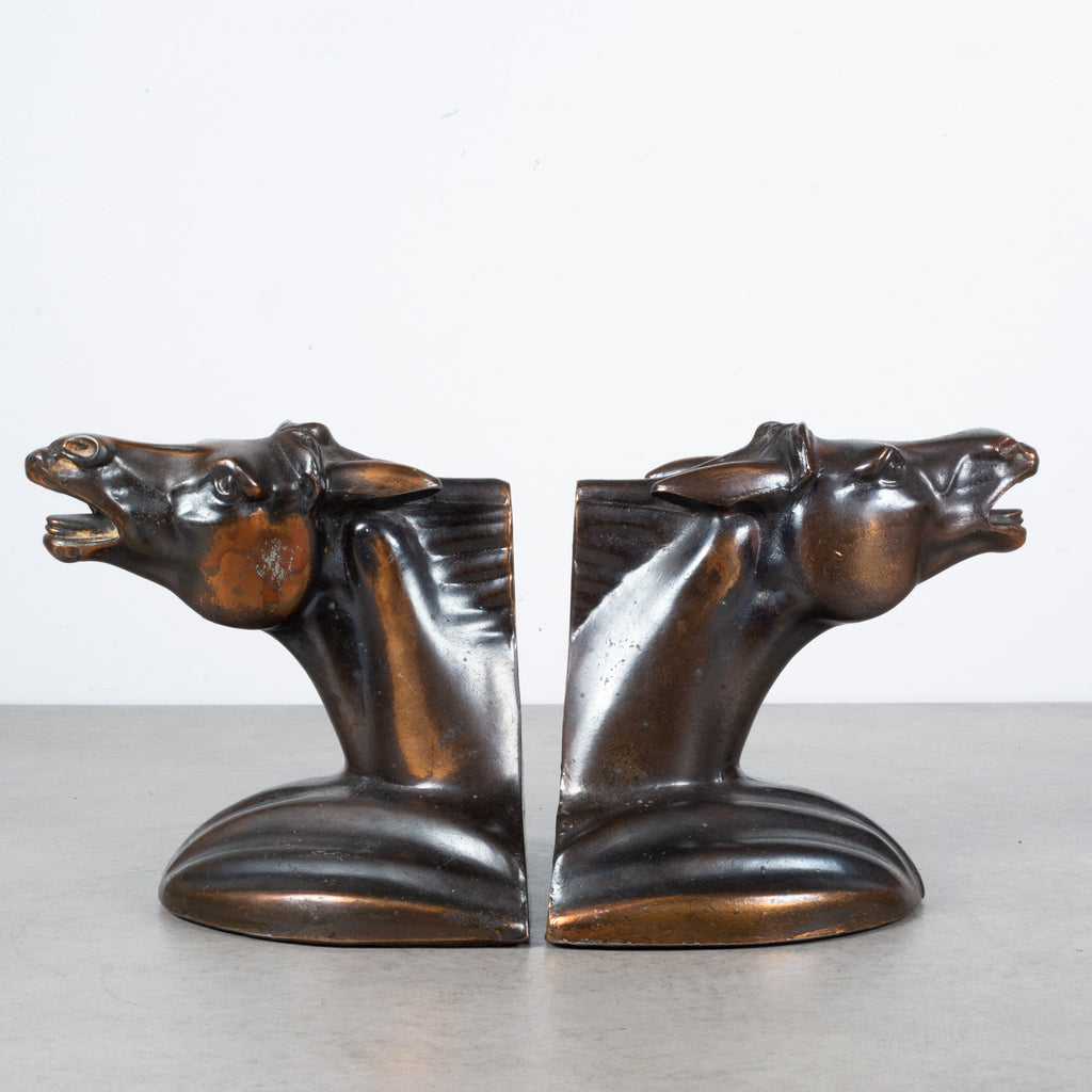 vintage-bronze-horse-bookends-