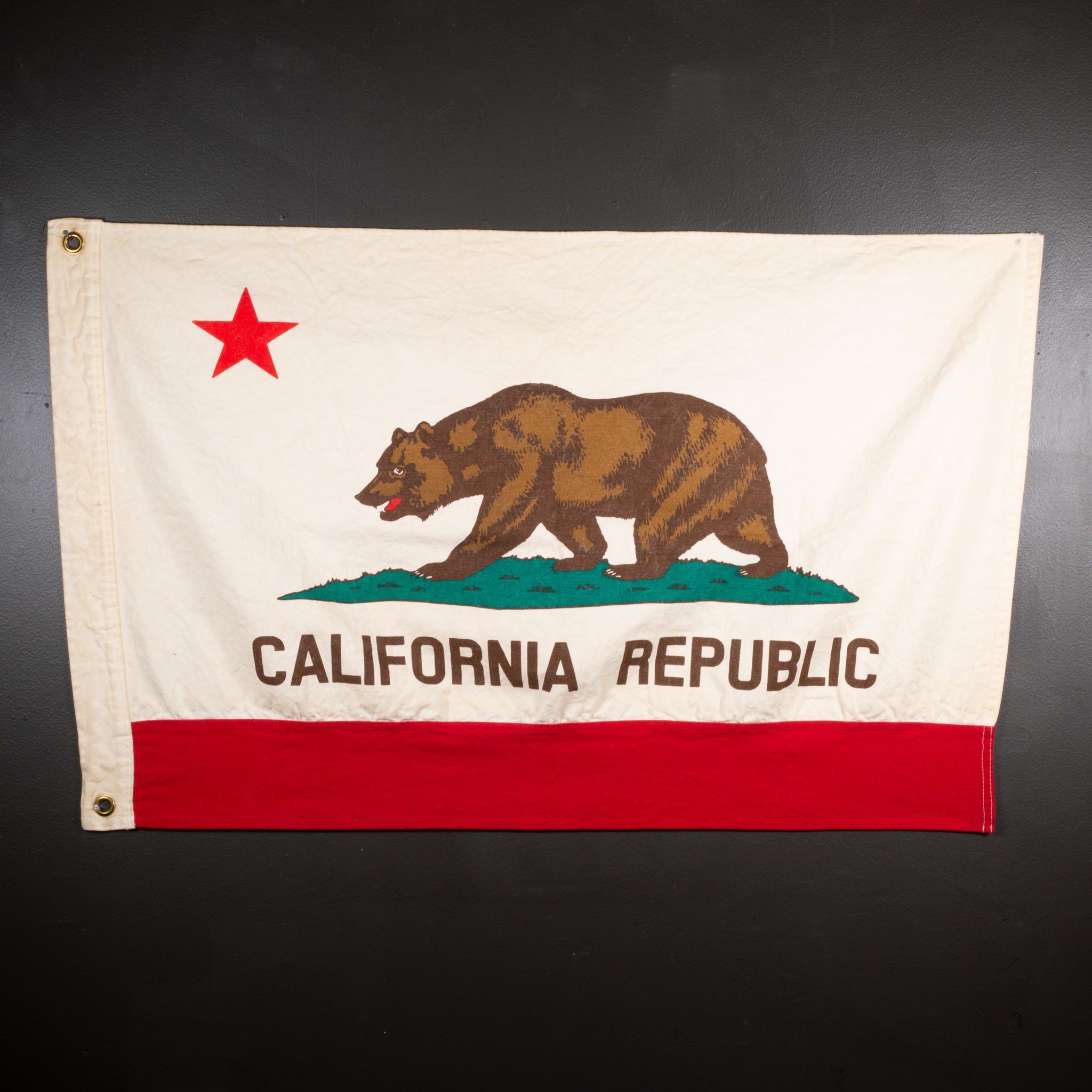 Vintage California State Flag c.1970 | S16 Home