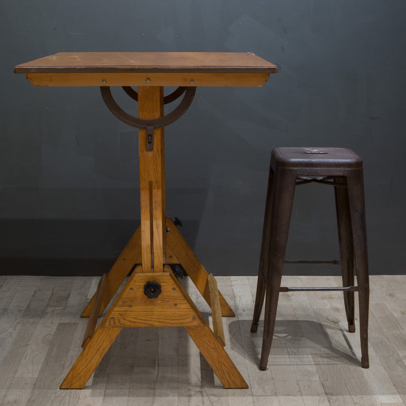 Adjustable Dining/Desk Drafting Table c.1950-1960