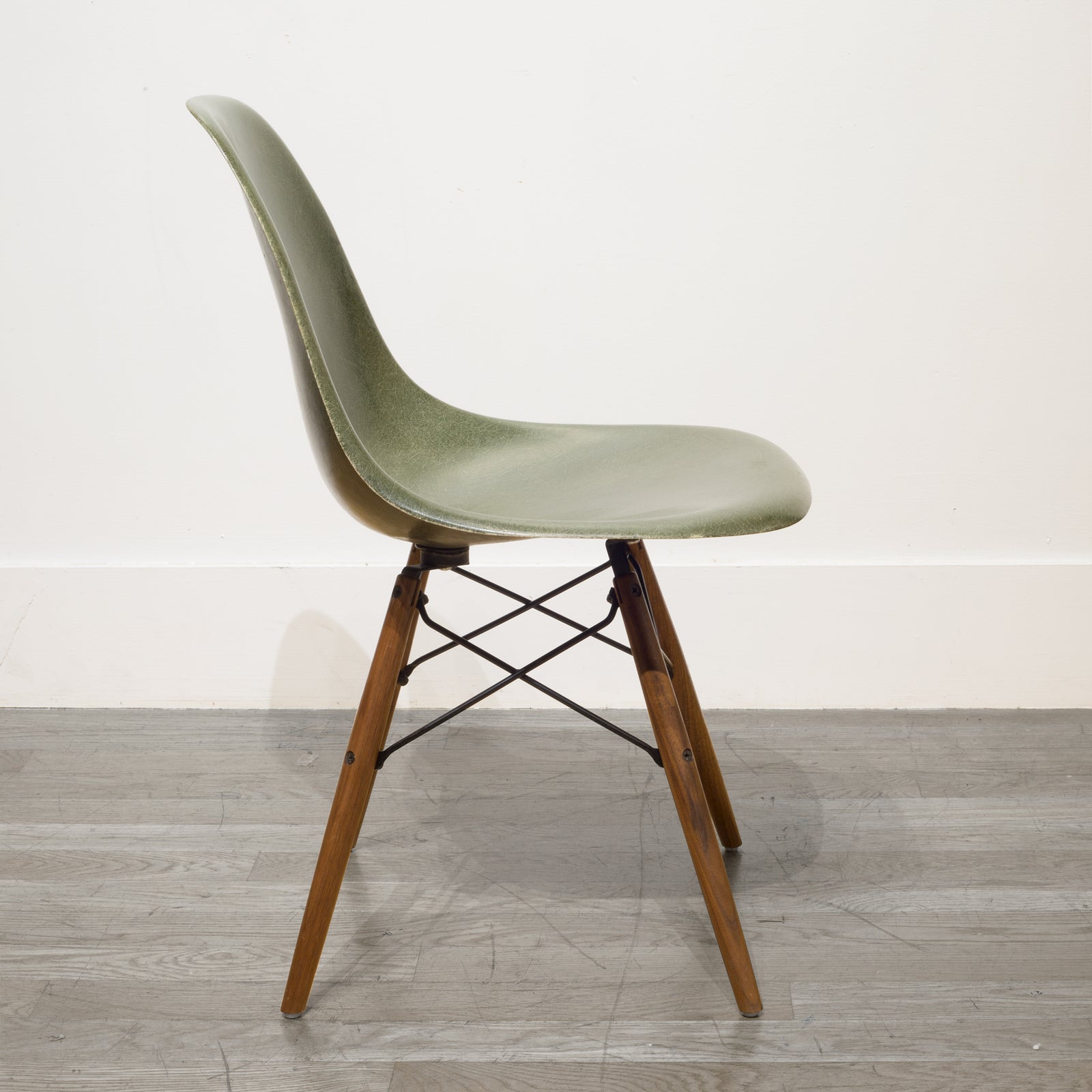Fiberglass Eames for Herman Miller DSW Shell Chair c.1950s